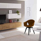 Schöne TV-Lounge mit Wohnwand Galaxy 8 in Holz mit LED-TV