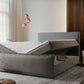 Schönes Schlafzimmer mit Boxspringbett Monta mit Stauraum