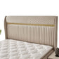 Wunderschönes Boxspringbett Platinum Beige mit Matratze