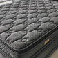 Wunderschönes Boxspringbett Platinum mit schwarzer Matratze