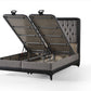 box spring bed loft box spring with storage space